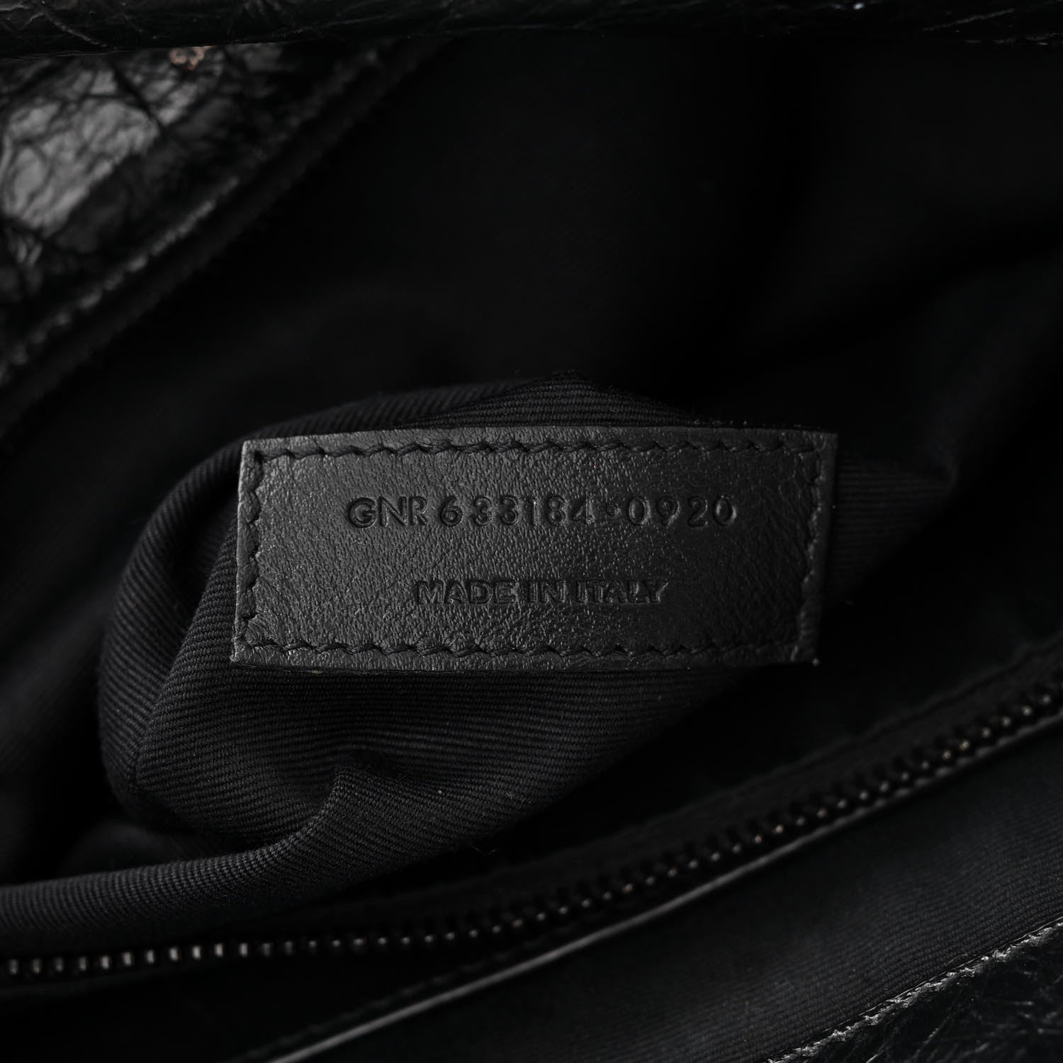 Saint Laurent Crinkled Calfskin Matelasse Monogram Medium Niki Chain Satchel Black 7 of 11