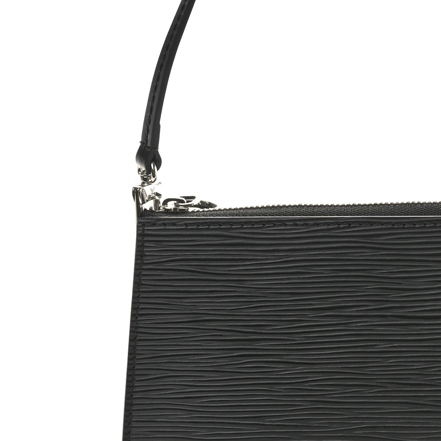 Louis Vuitton Epi Pochette Accessories 24 Black 7 of 9