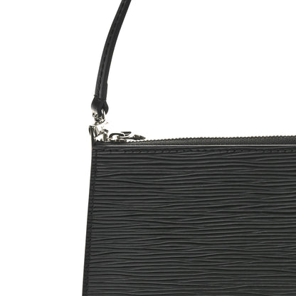 Louis Vuitton Epi Pochette Accessories 24 Black 7 of 9