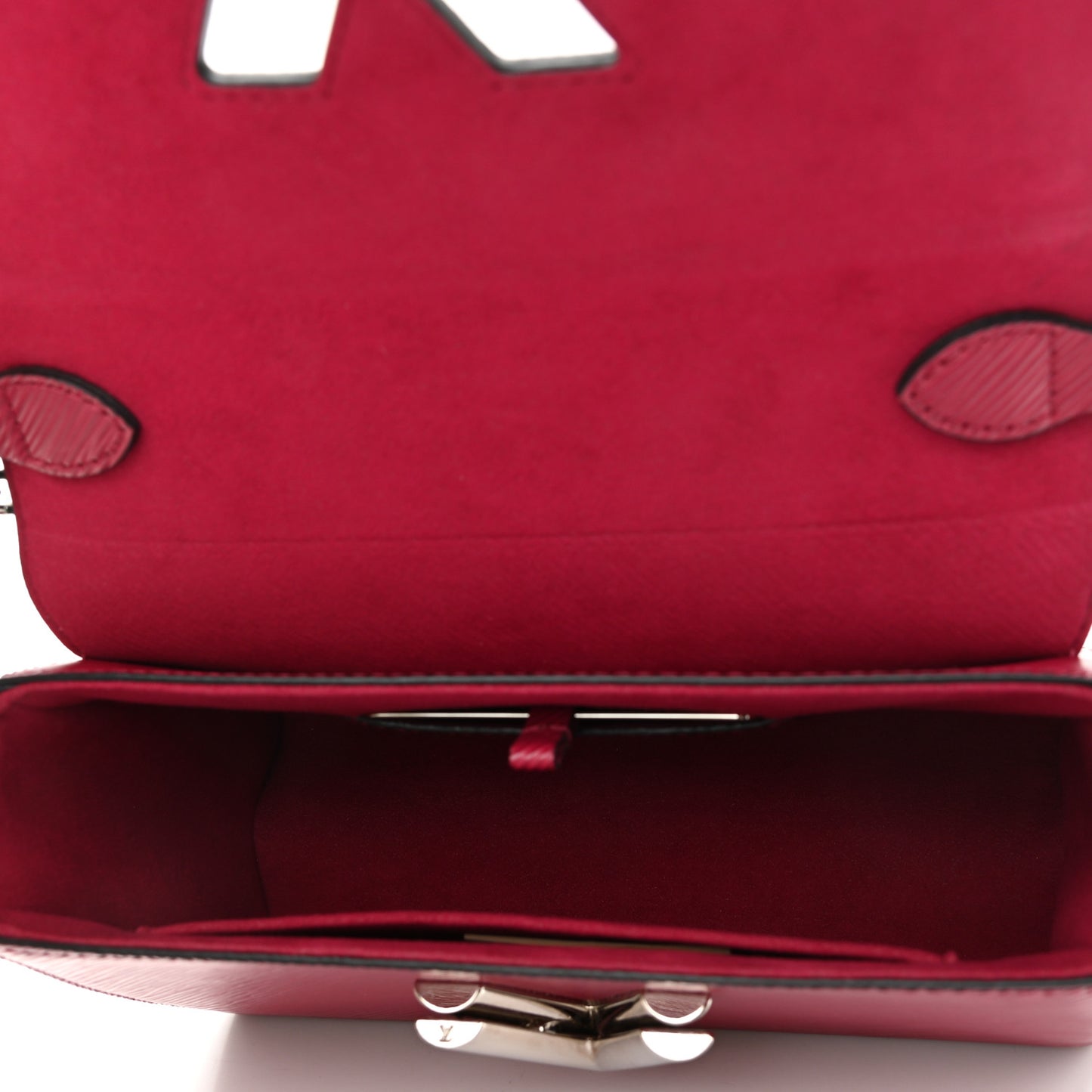Epi Twist Shoulder Bag MM Fuchsia
