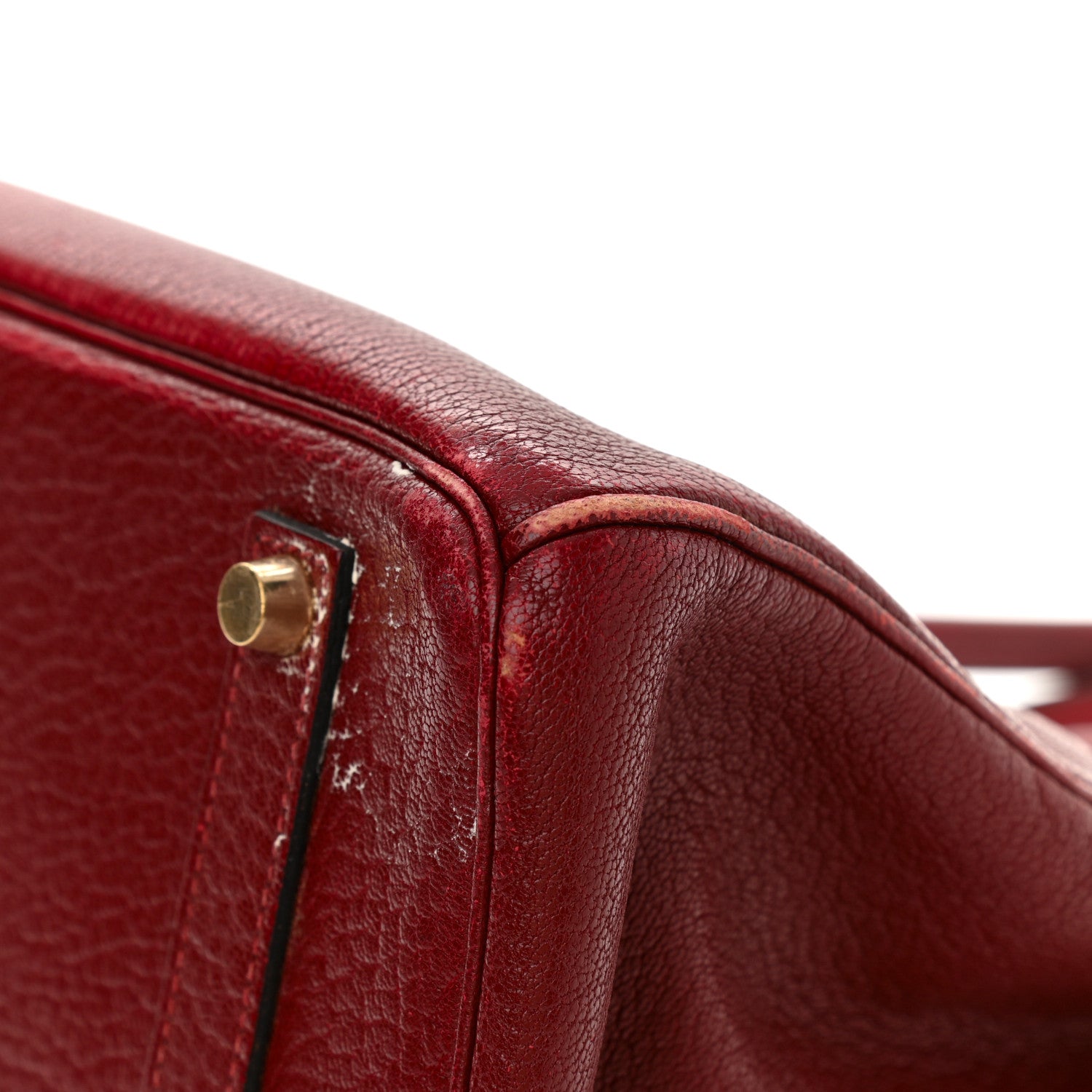 Hermes Chevre de Coromandel Birkin 35 Rouge H 12 of 20