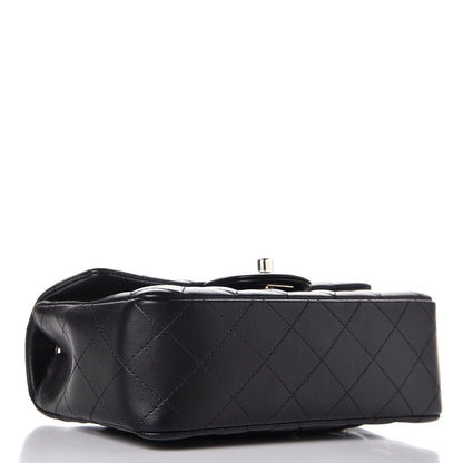 Chanel Lambskin Quilted Mini Rectangular Flap Black 4 of 8