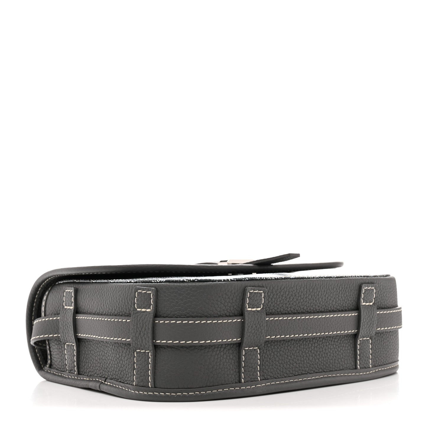 Goyardine Belvedere II PM Messenger Bag Gray