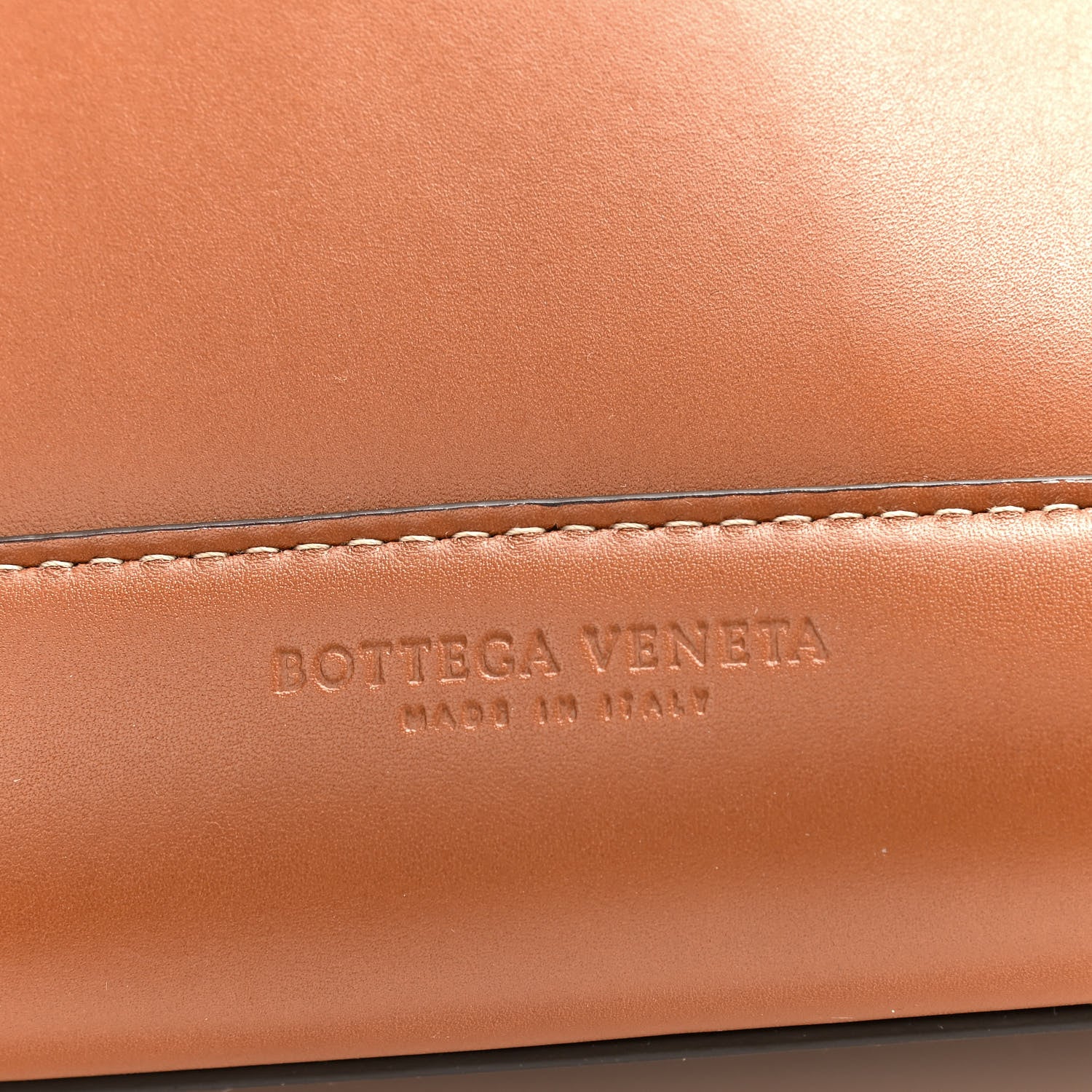 Bottega Veneta French Calfskin Maxi Intrecciato Large Arco Wood 9 of 16