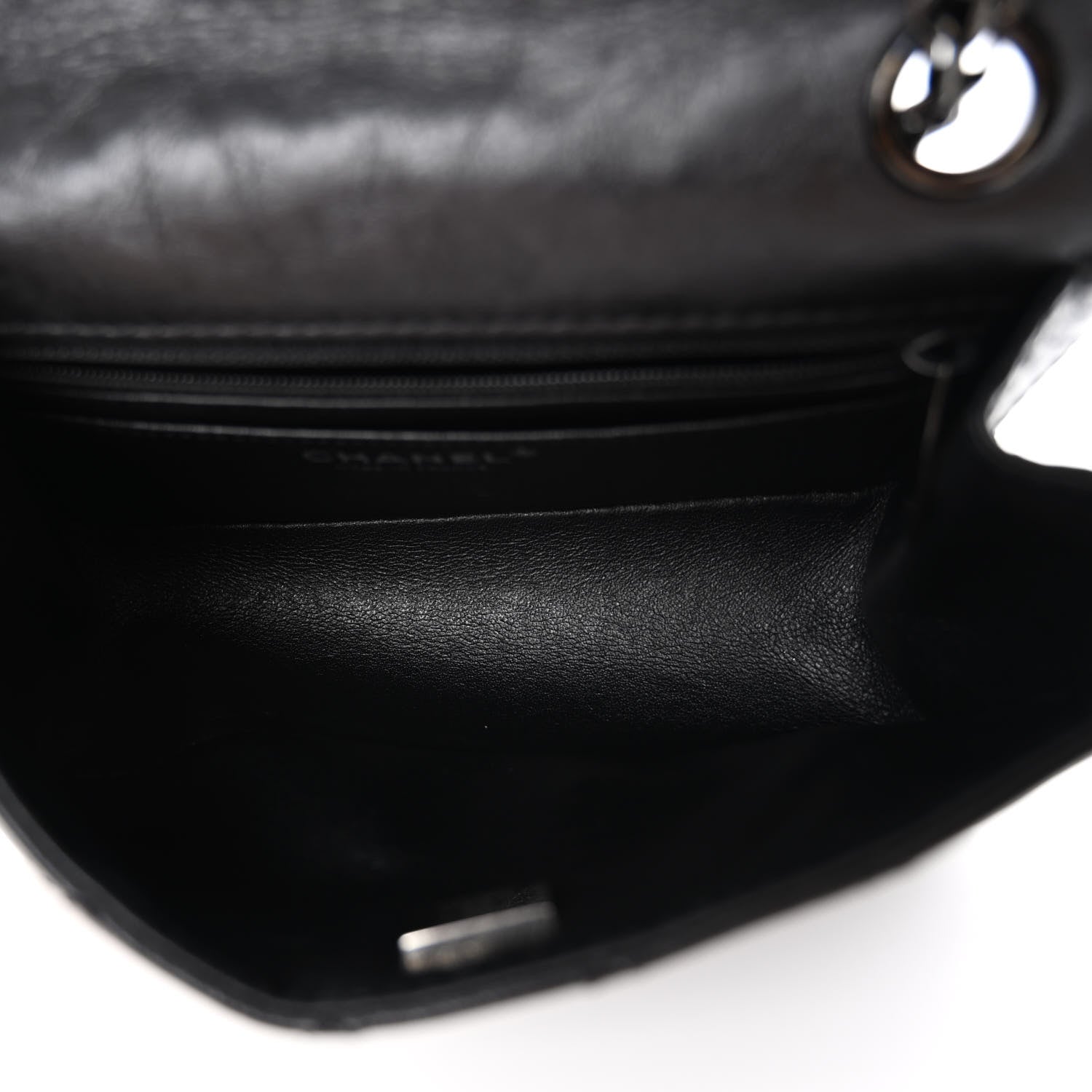 Chanel Aged Calfskin Quilted 2.55 Reissue Mini Flap So Black 5 of 10
