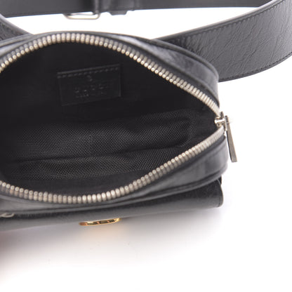 Gucci Fluffy Calfskin Mini Morpheus Belt Bag 70 28 Black 8 of 23