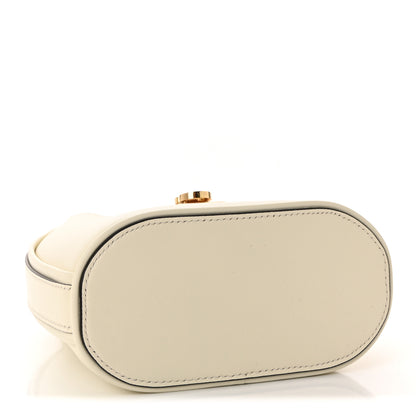 Salvatore Ferragamo Soft Calfskin Mini Gancini Hobo Mascarpone 4 of 8