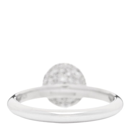 Tiffany 18K White Gold Diamond 8mm HardWear Ball Ring 55 7.25 4 of 6