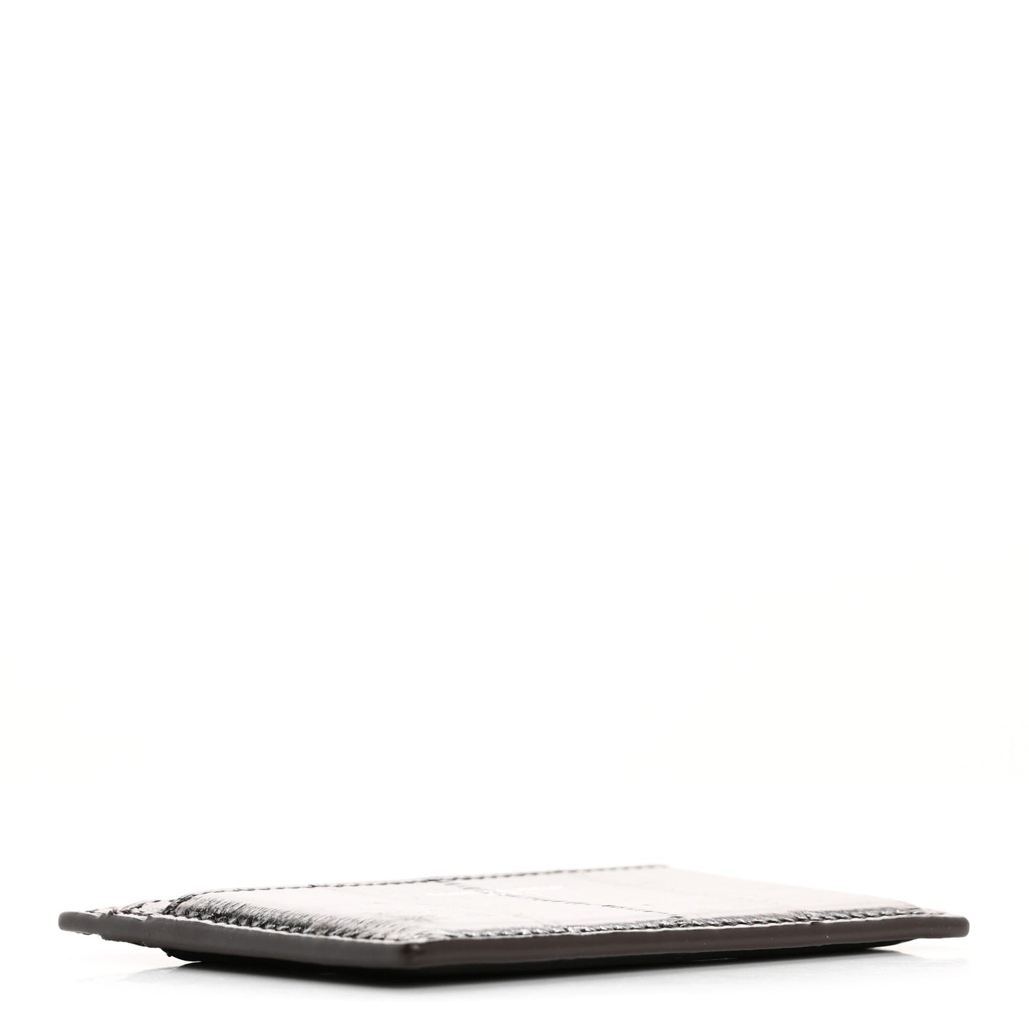 Eel Credit Card Case Chestnut