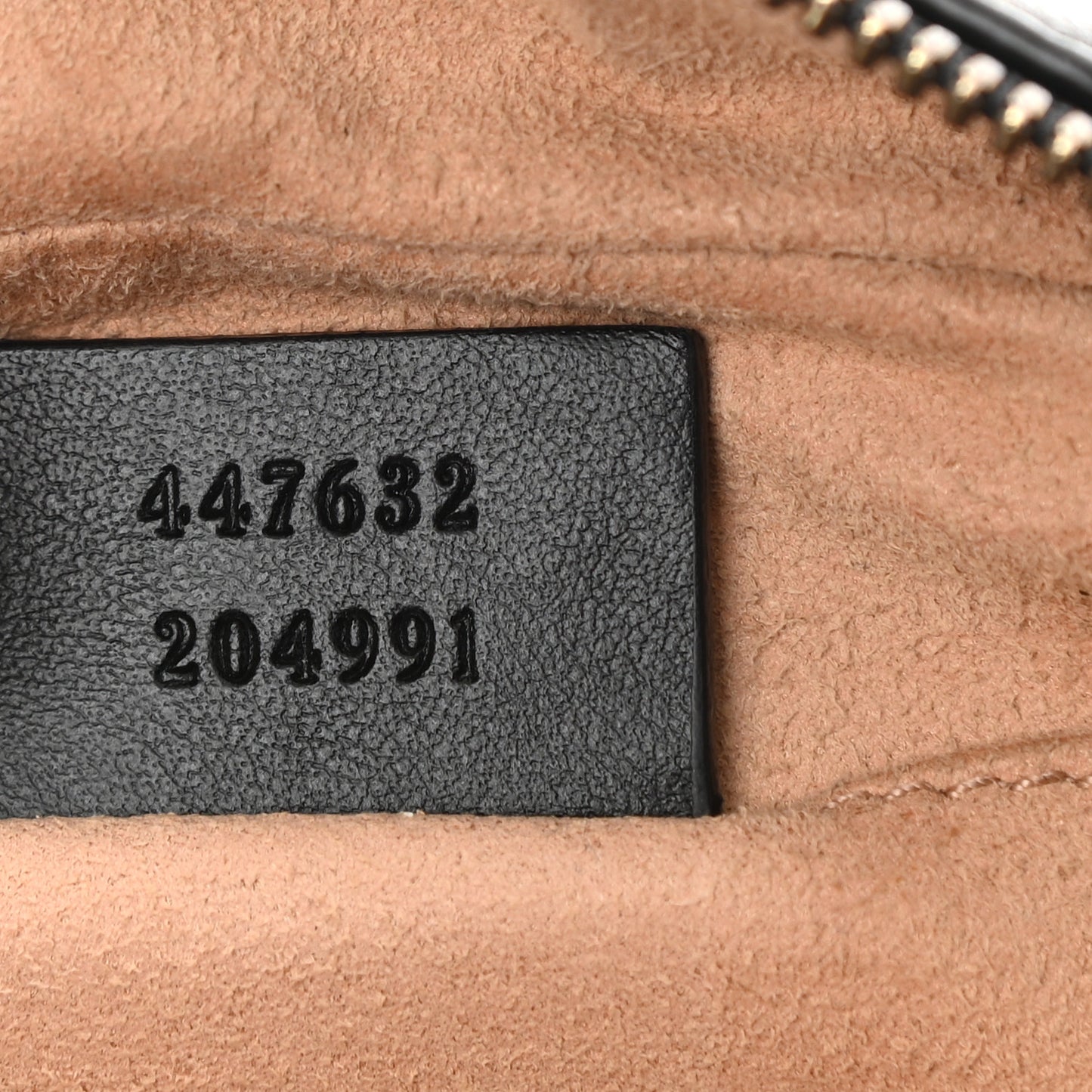 Calfskin Matelasse Small GG Marmont Chain Shoulder Bag Black