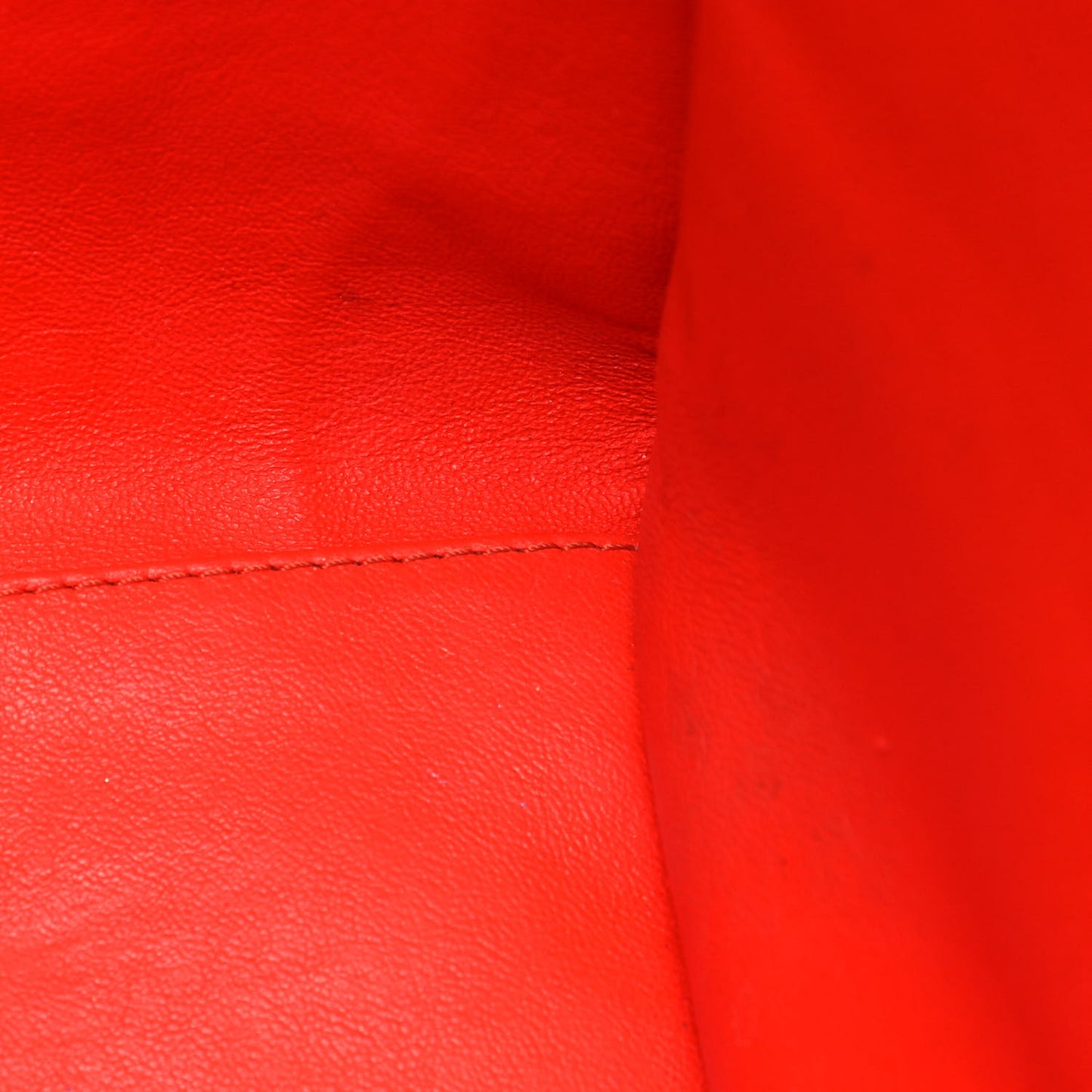 Smooth Calfskin Mini Luggage Orange