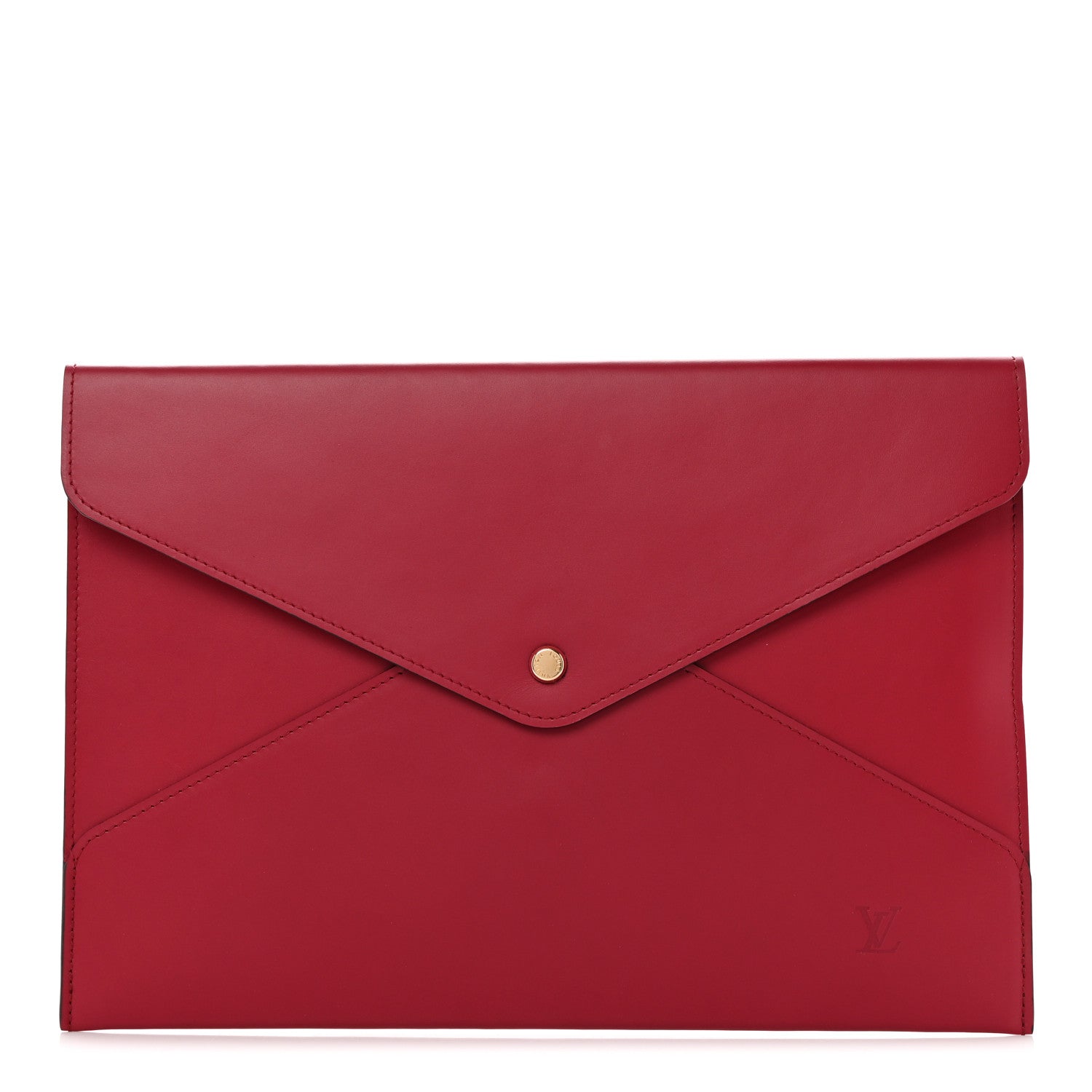 Louis Vuitton Calfskin Envelope Pouch Pink 1 of 10