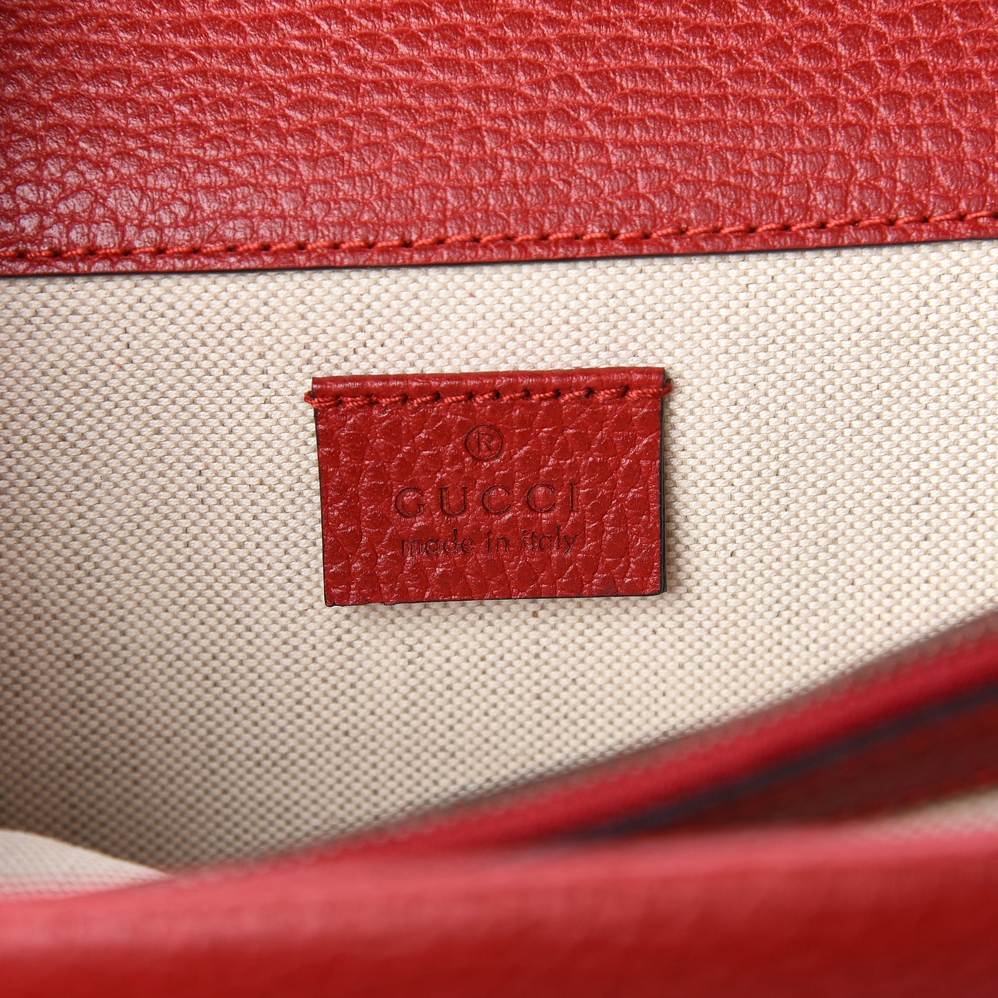 Dollar Calfskin Swarovski Crystal Small Dionysus Shoulder Bag Hibiscus Red