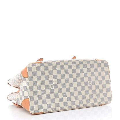 Louis Vuitton Damier Azur Hampstead MM 4 of 12