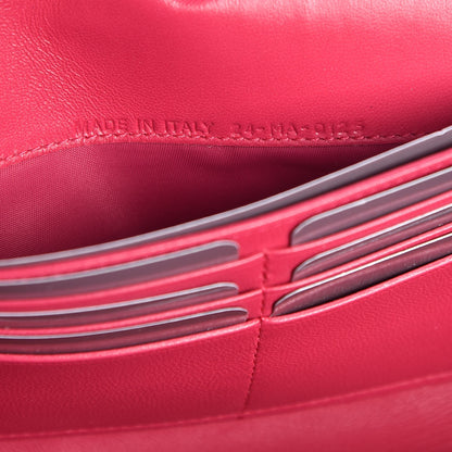 Christian Dior Lambskin Diorama Croisiere Chain Wallet Fuchsia 7 of 7
