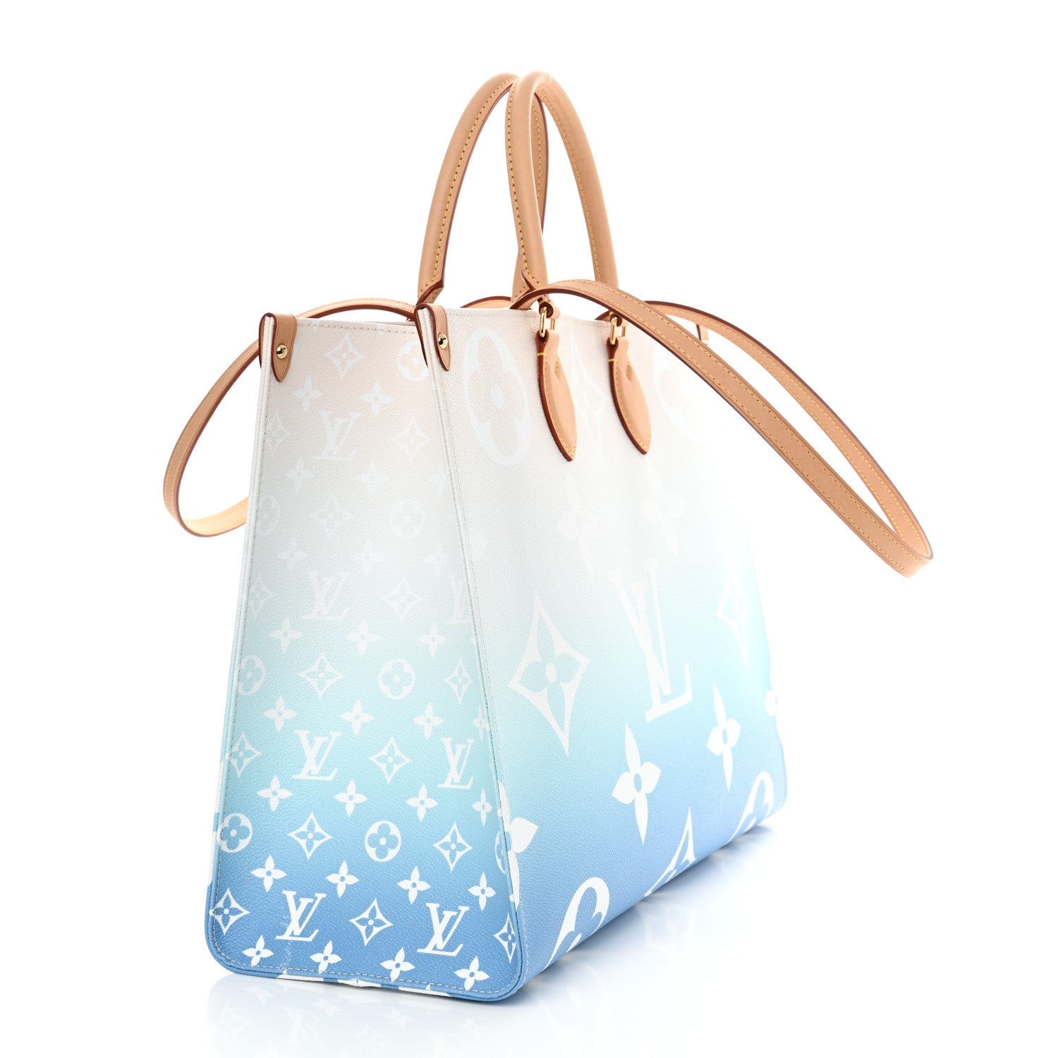 Louis Vuitton Monogram Giant By The Pool Onthego GM Blue 3 of 11