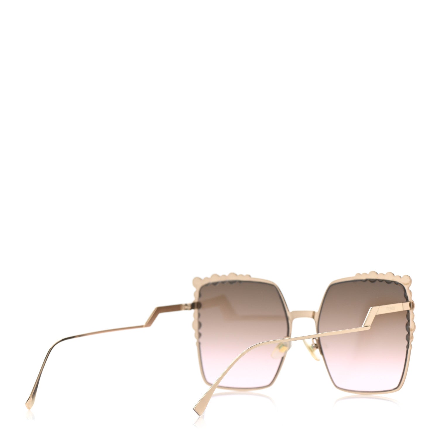 Fendi Square Dots Sunglasses FF 0259/S Black 4 of 8