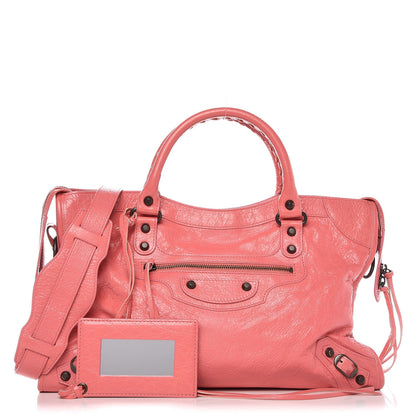 Balenciaga Agneau Classic Hardware City Rose Jaipur 1 of 8