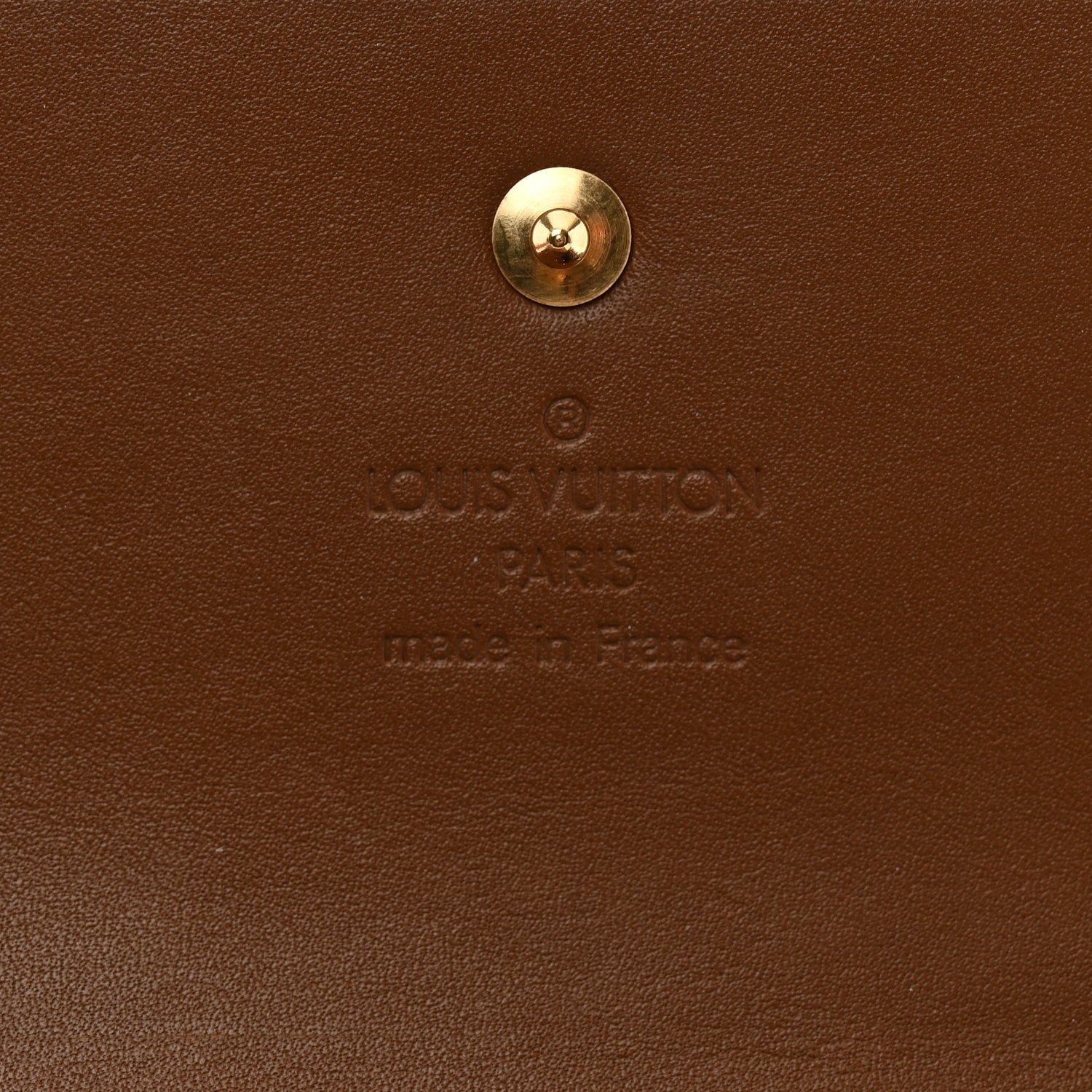 Louis Vuitton Vernis Sarah Wallet Bronze 6 of 9