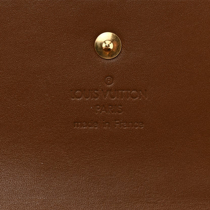 Louis Vuitton Vernis Sarah Wallet Bronze 6 of 9