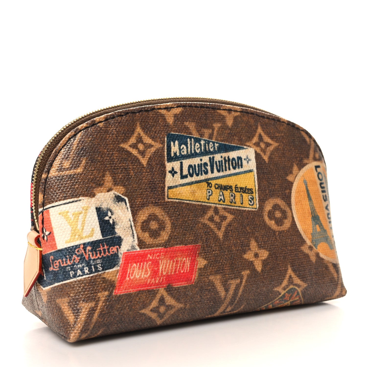 Louis Vuitton Monogram Flight Mode Cosmetic Pouch 3 of 7