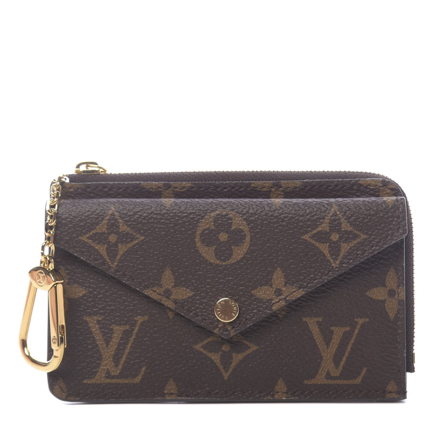 Monogram Recto Verso Card Holder Black