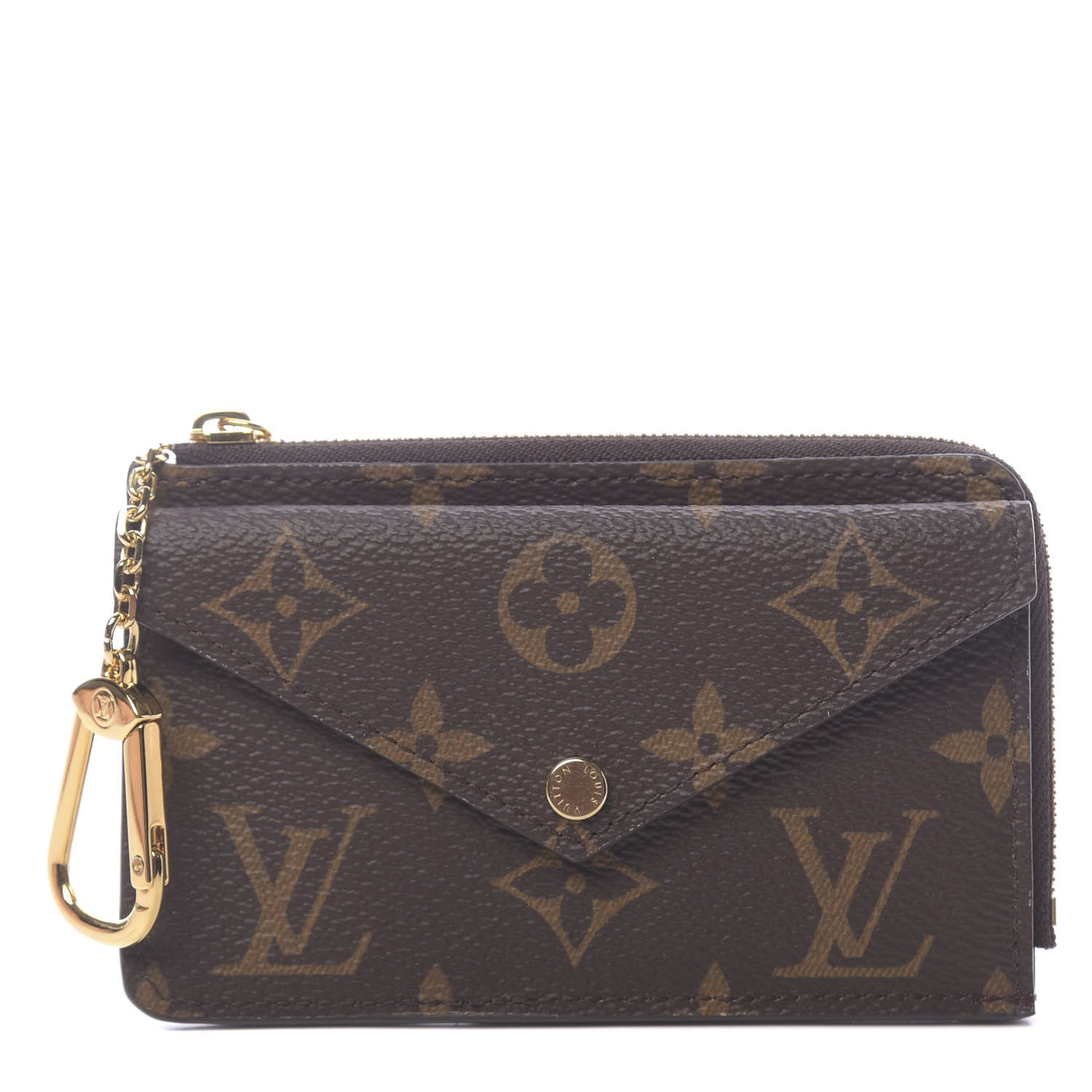 Louis Vuitton Monogram Recto Verso Card Holder Black 1 of 7