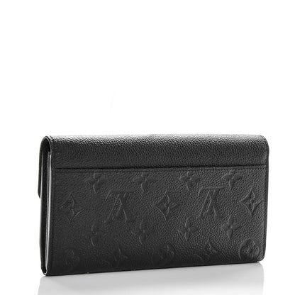 Louis Vuitton Empreinte Sarah Wallet NM Black 3 of 6