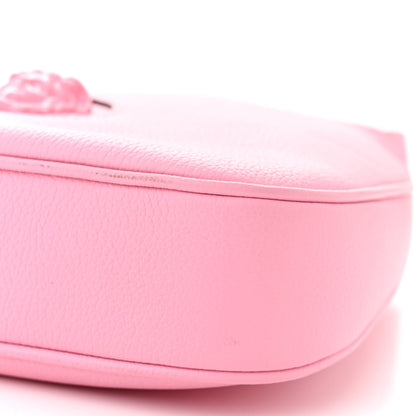 Versace Calfskin La Medusa Small Hobo Crossbody Pink 9 of 11
