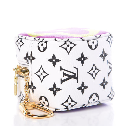 Louis Vuitton Monogram Giant Cube Coin Purse Pink 4 of 8