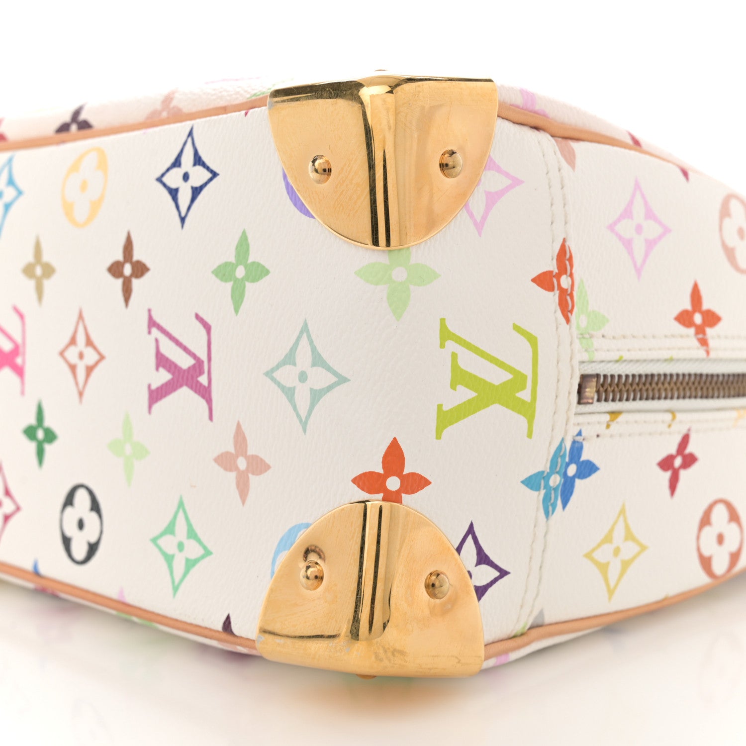 Louis Vuitton Monogram Multicolor Trouville White 10 of 10