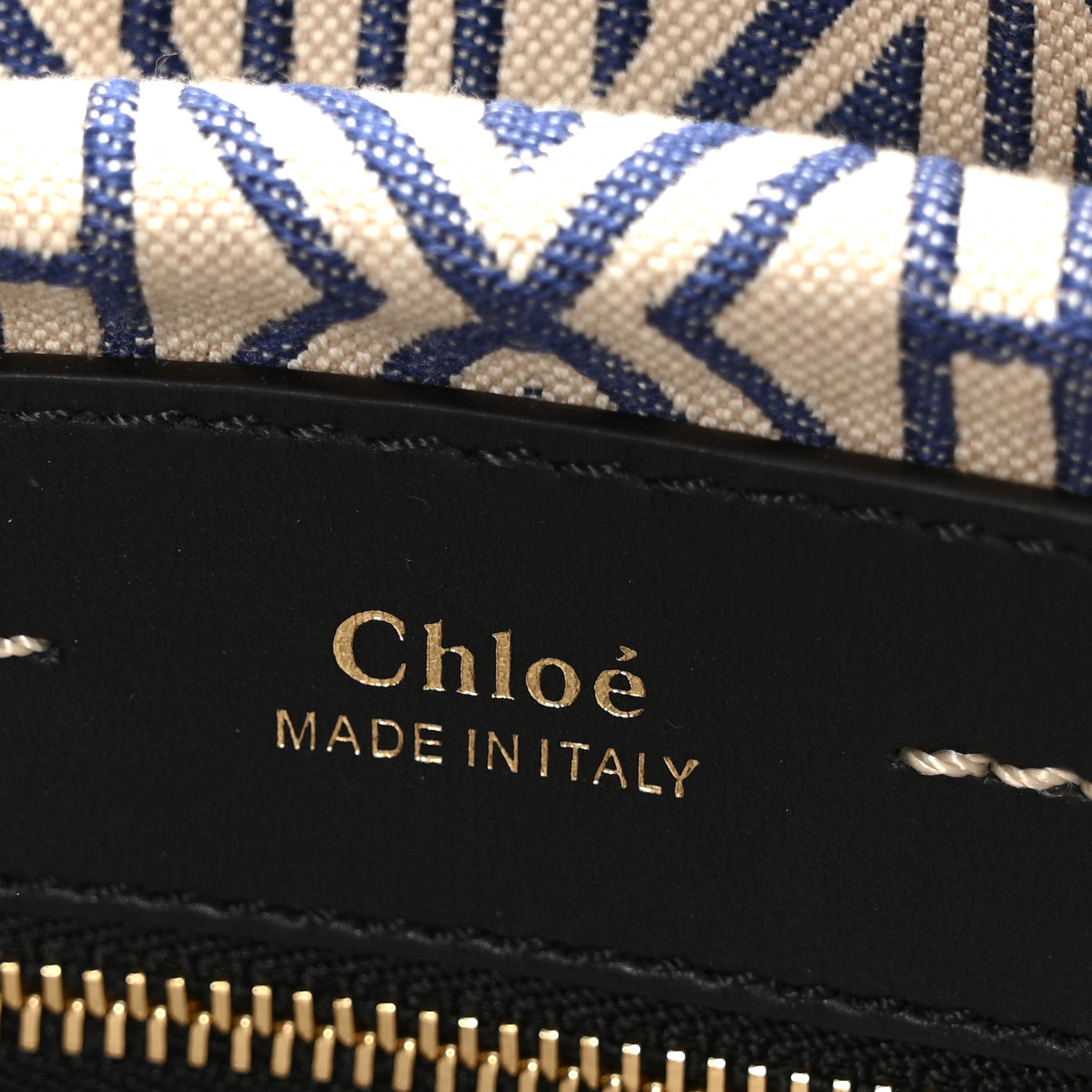 Chloe Calfskin Medium Daria Full Blue 5 of 9