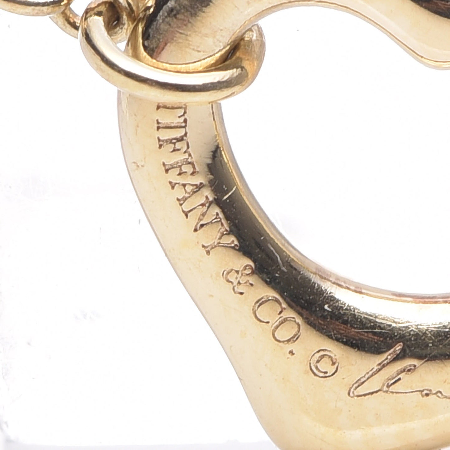 18K Yellow Gold Elsa Peretti 5 Open Heart Bracelet