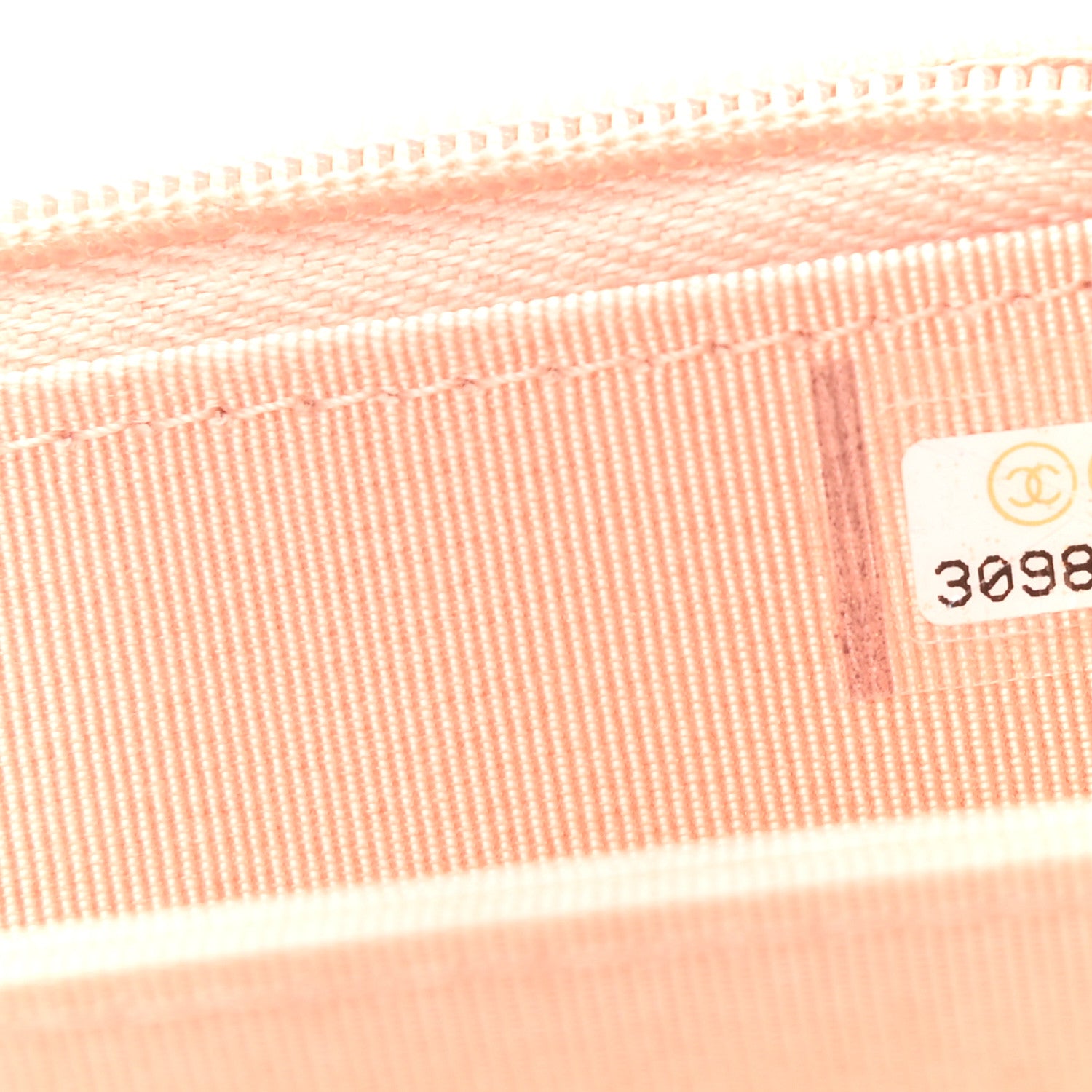 Chanel Lambskin Quilted Mini Wallet On Chain WOC Light Pink 7 of 11