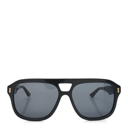 Gucci Acetate Aviator Sunglasses GG12632S Black 2 of 6
