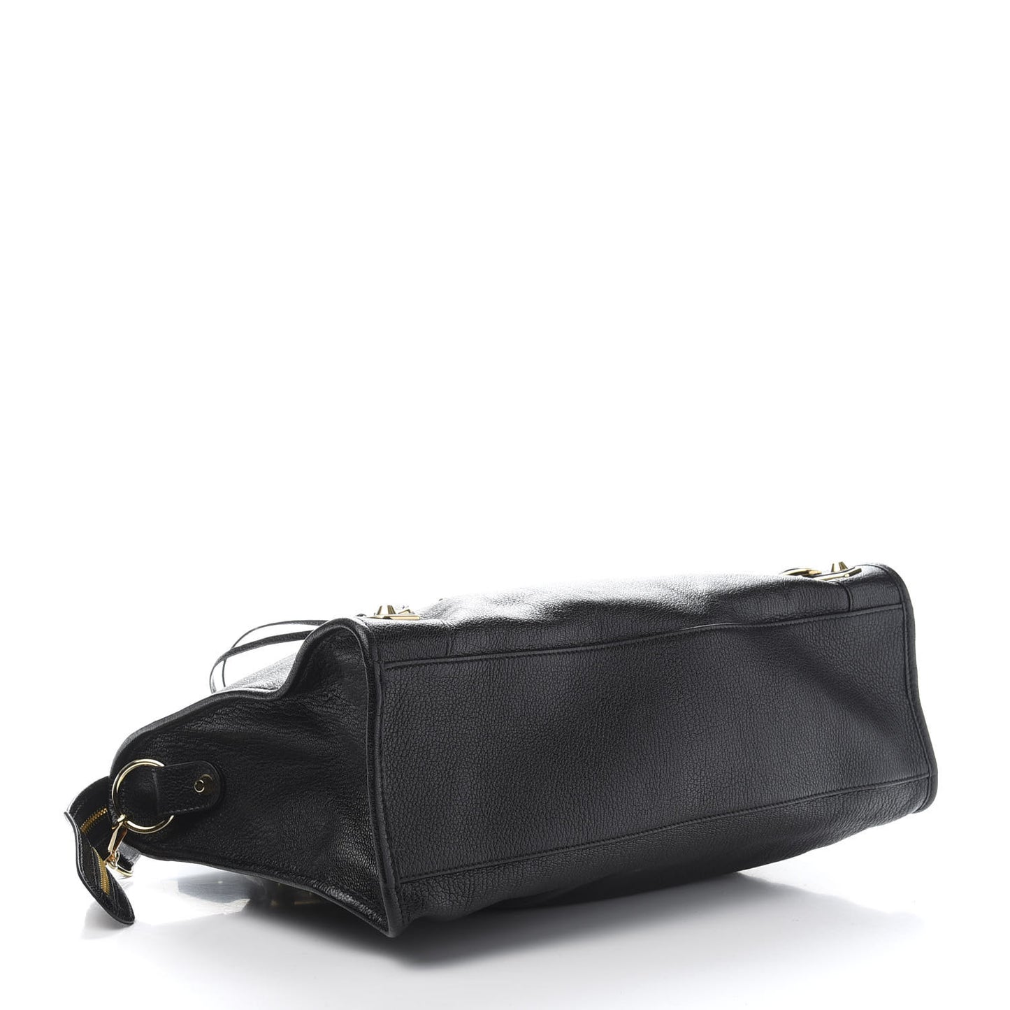 Chevre Gold Metallic Edge Hardware City Black