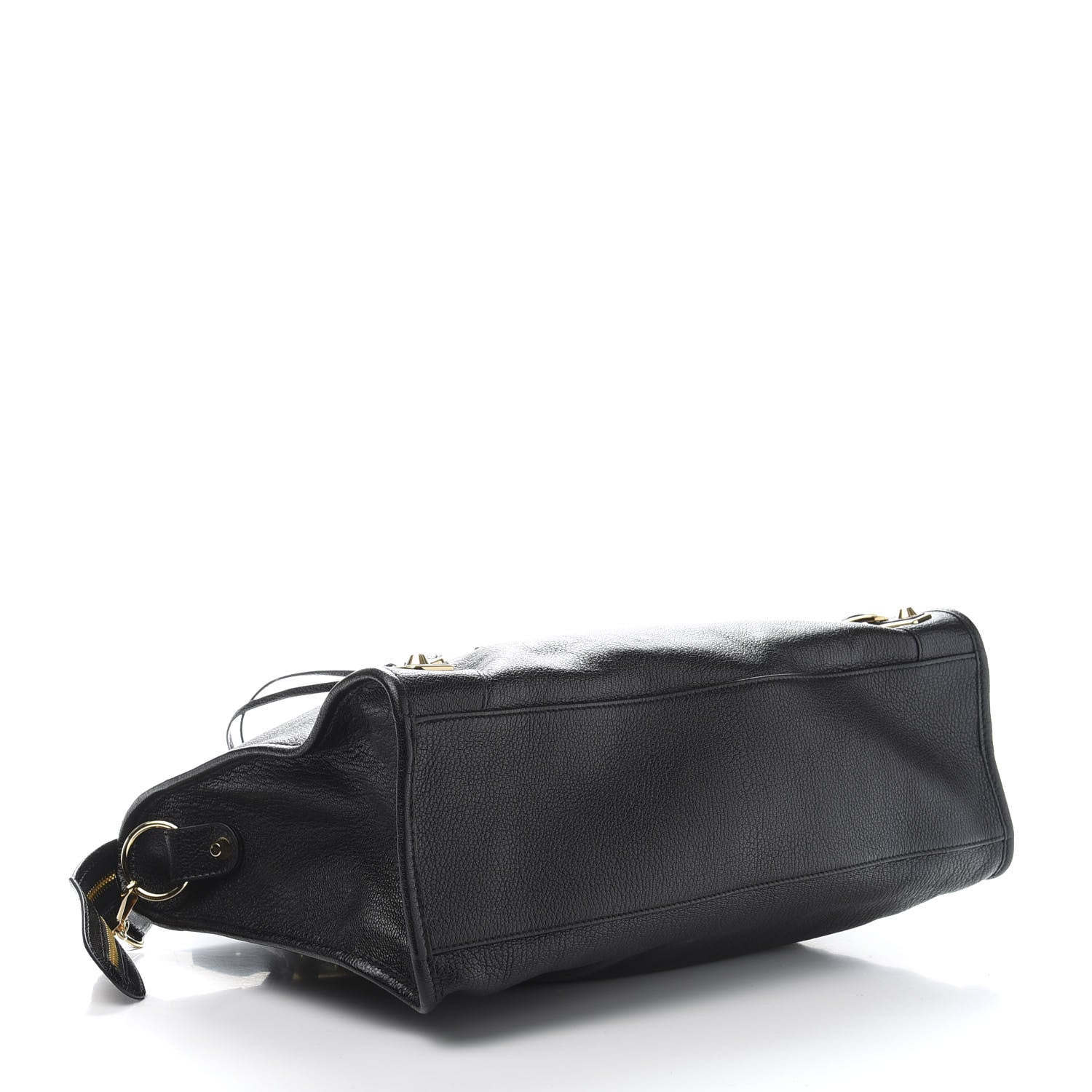 Balenciaga Chevre Gold Metallic Edge Hardware City Black 6 of 14