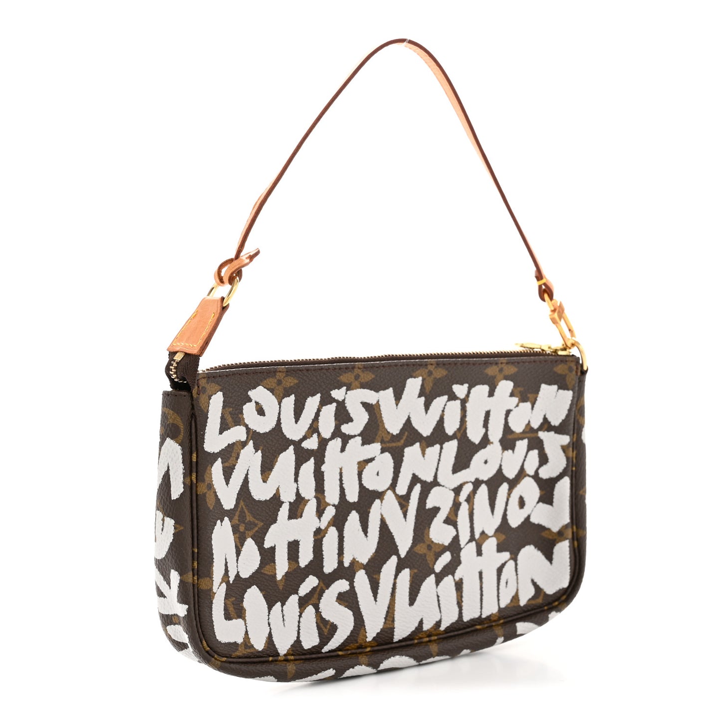 Monogram Graffiti Pochette Accessories Silver