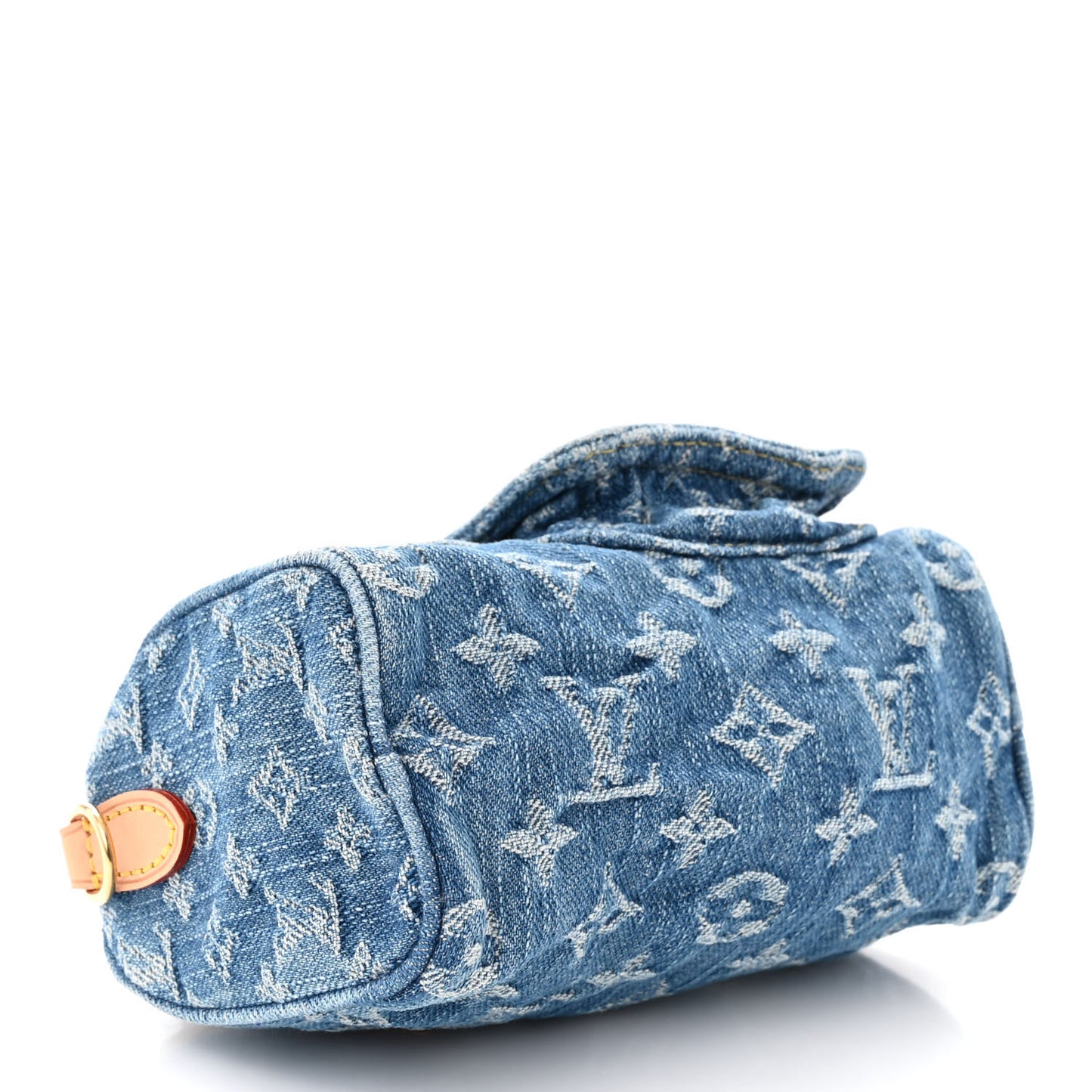 Monogram Denim Nano Speedy Blue