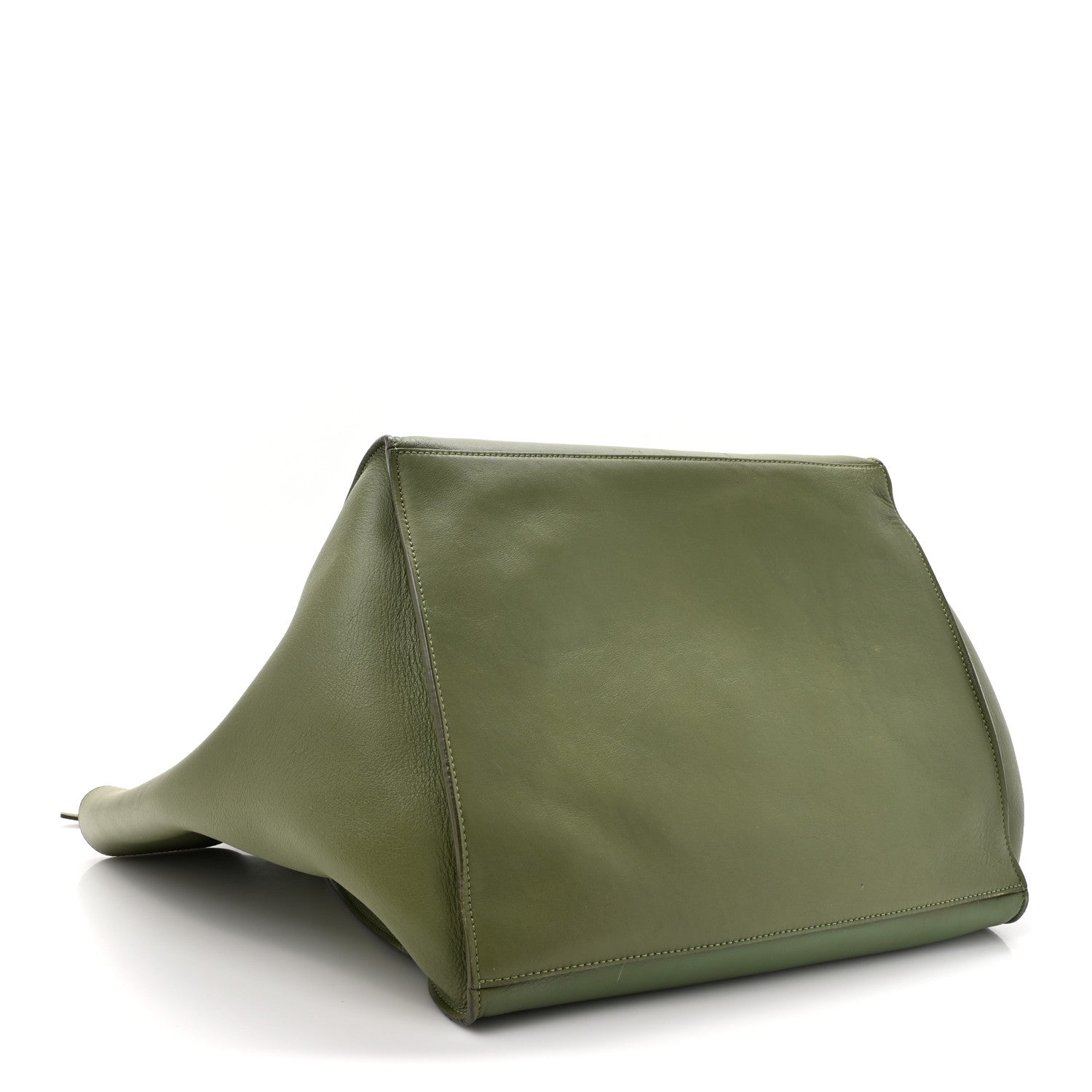 Celine Smooth Calfskin Medium Big Bag Green 4 of 17
