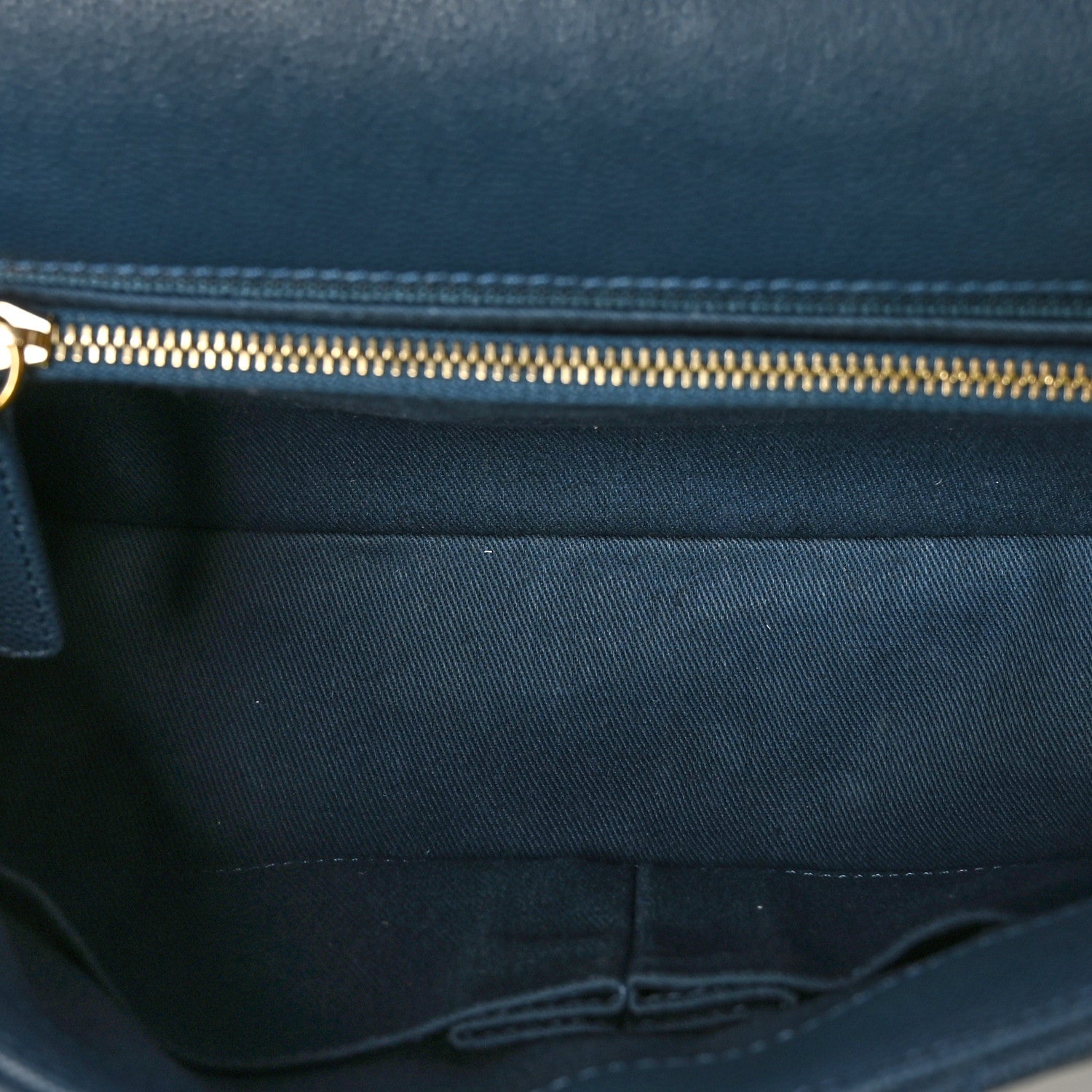Chanel Caviar Quilted Small Coco Handle Flap Blue 5 of 10