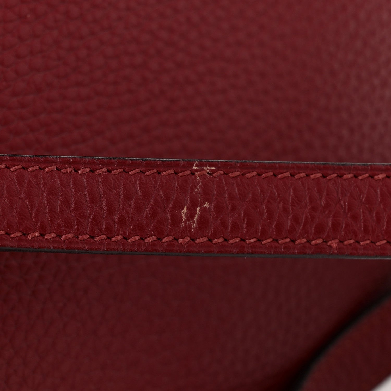 Hermes Taurillon Clemence Bolide 31 Rubis 12 of 12