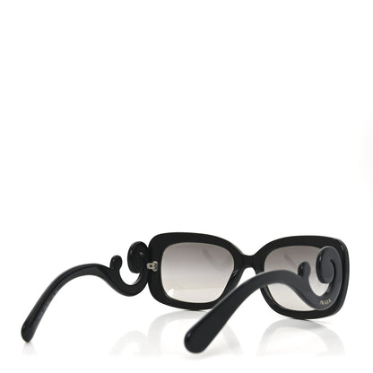 Prada Acetate Baroque Sunglasses SPR 27O Black 7 of 12