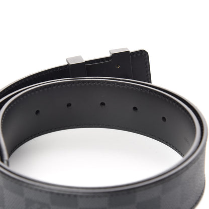 Louis Vuitton Damier Graphite LV Initiales Belt 90 36 4 of 9