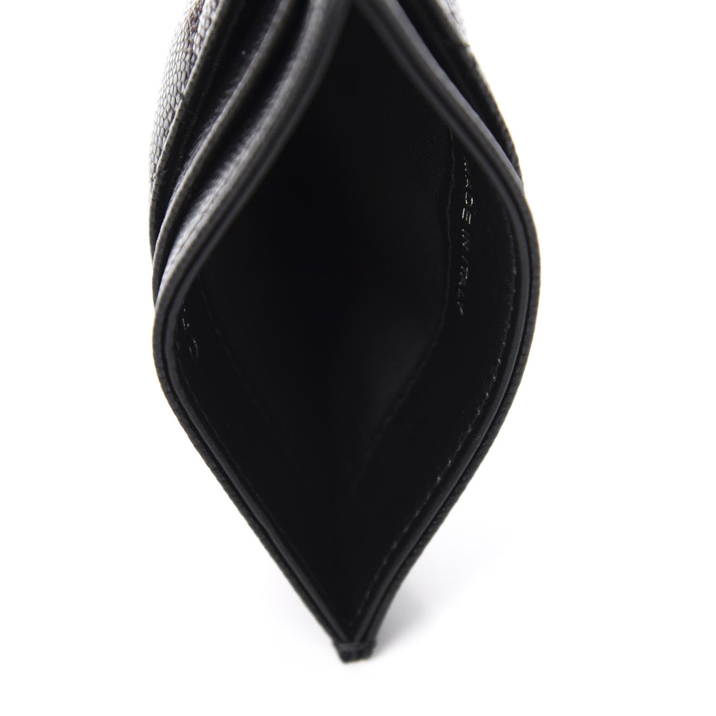 Caviar Quilted My Everything Card Holder Black
