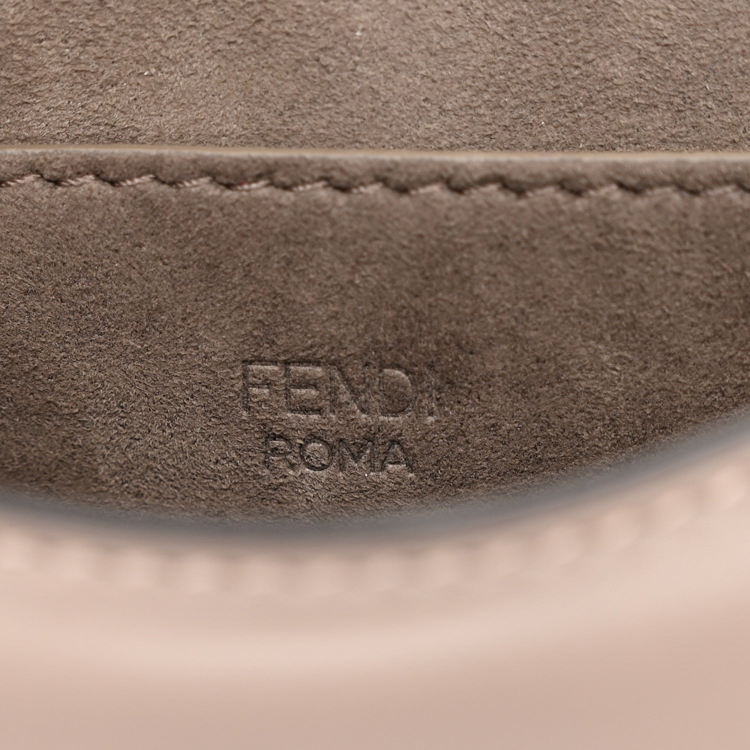 Fendi Vitello Brenta Cher Small Fendi C'mon Tortora 6 of 11