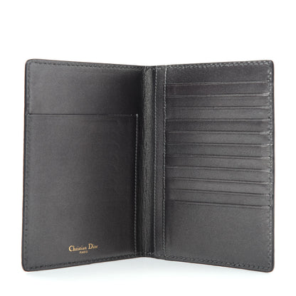 Christian Dior Metallic Grained Calfskin J'Adior Zip Pouch Gunmetal 6 of 9
