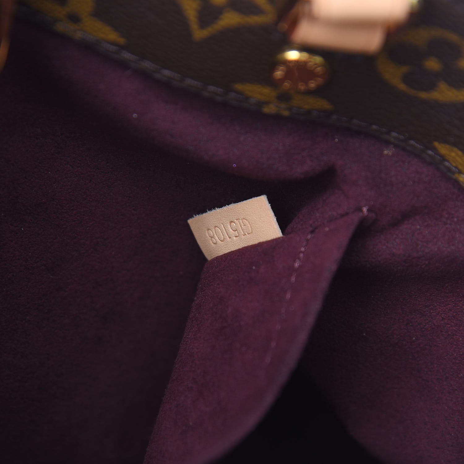 Louis Vuitton Monogram Montaigne BB 7 of 12