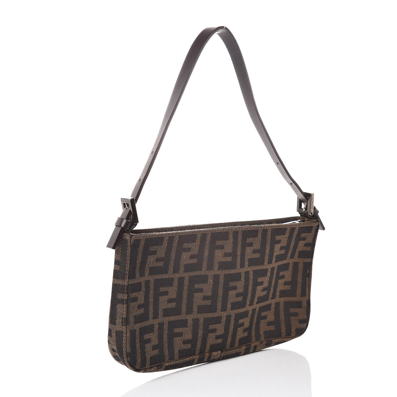 Fendi Zucca Small Shoulder Bag Tobacco 3 of 10