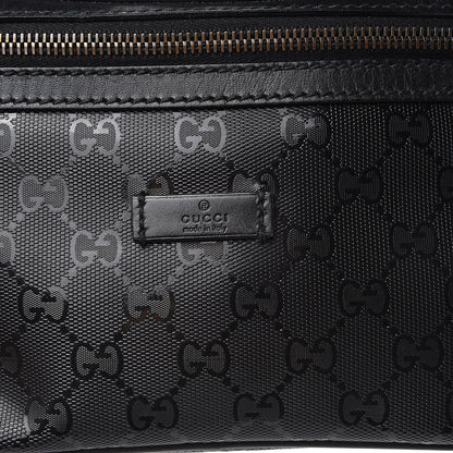 Gucci Imprime Monogram Belt Bag Black 10 of 10